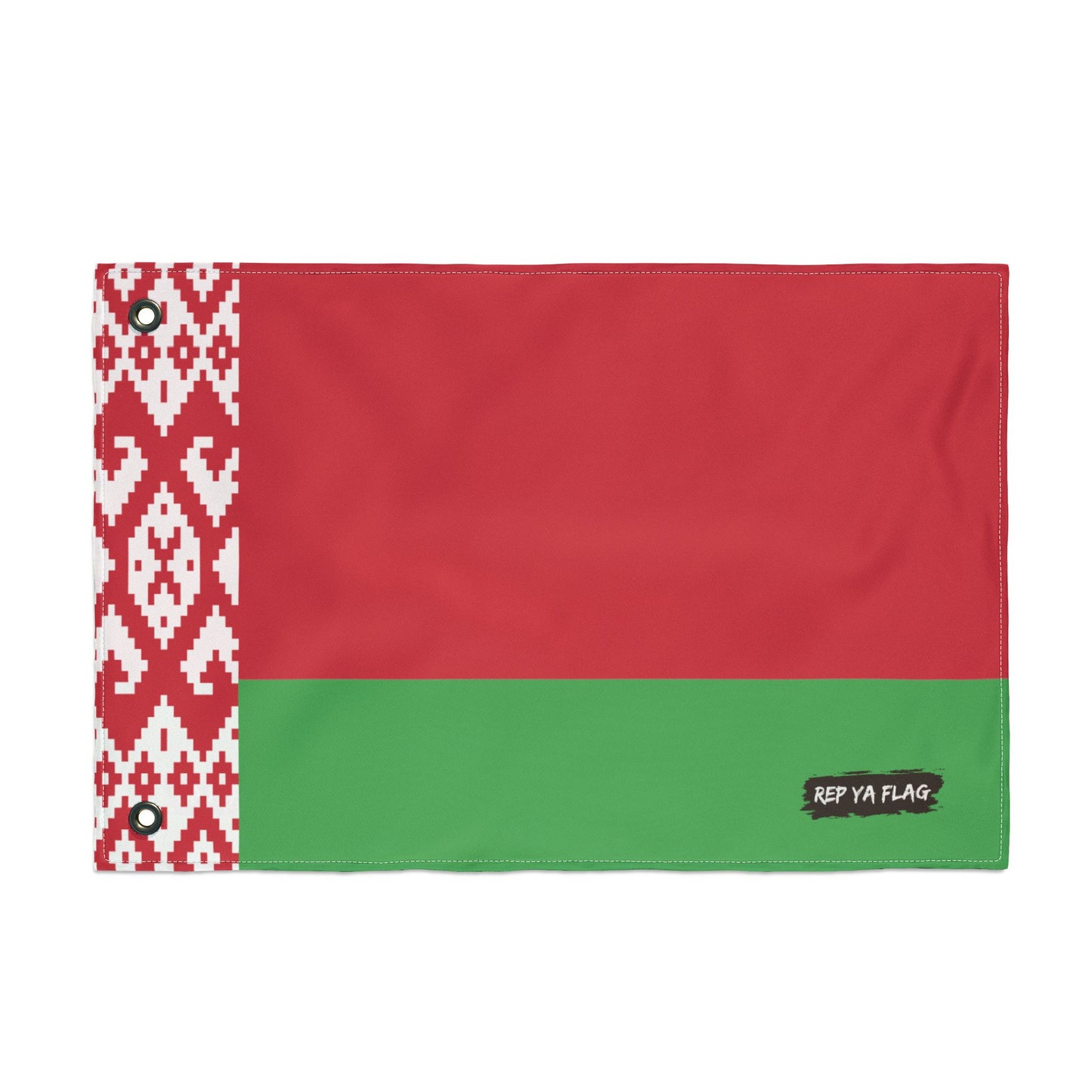 Belarus Flag Garden Banner | Double Sided Outdoor Flag | Rep Ya Flag