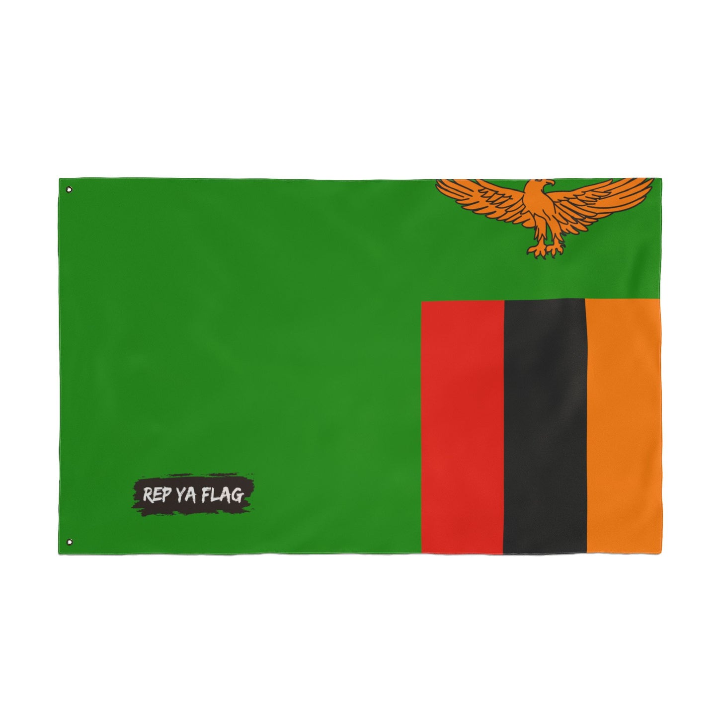 Zambia Flag Double Sided Flag, Outdoor Garden Banner | Country Flag
