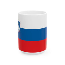 Slovenia Flag Coffee Mug 11oz & 15oz | Slovenian Heritage Ceramic Coffee Tea Mug | Rep Ya Flag