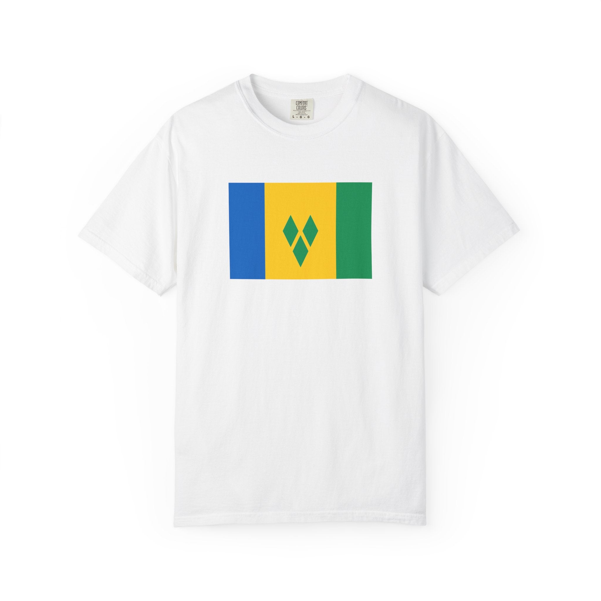 Saint Vincent and the Grenadines Flag T Shirt | Vincentian Heritage Shirt S–4XL | Rep Ya Flag