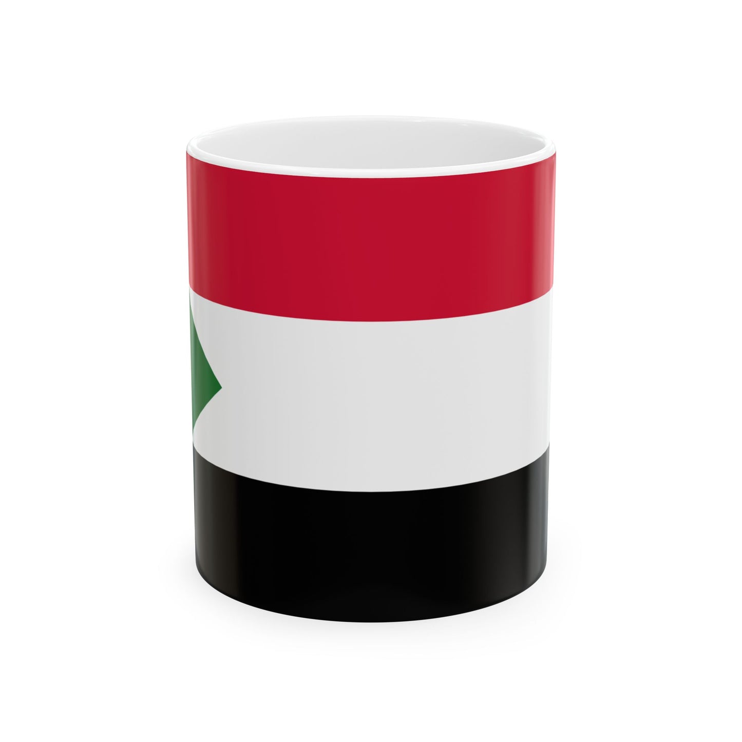 Sudan Flag Coffee Tea Mug 11oz 15oz | Rep Ya Flag Ceramic Mug