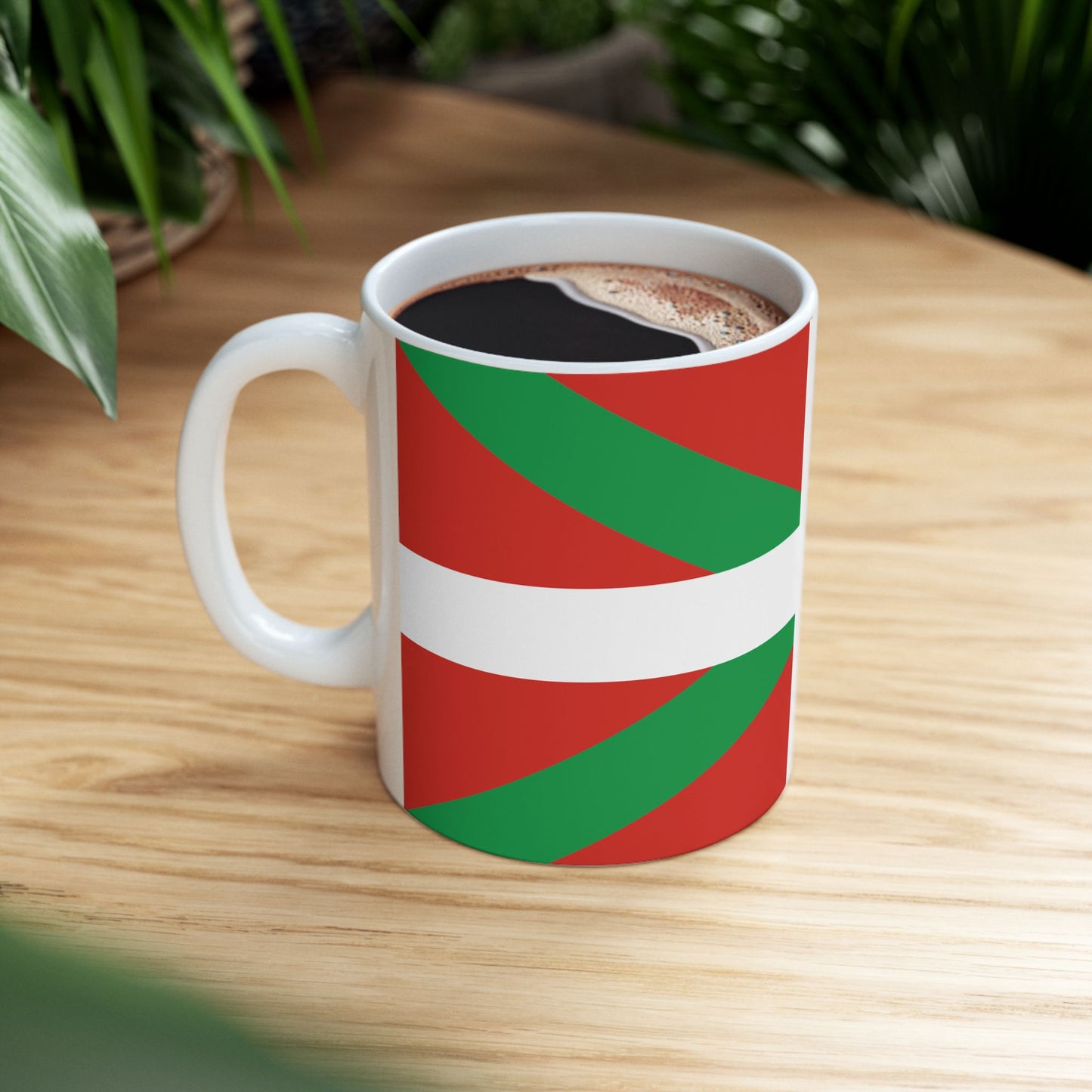 Basque Ikurriña Flag Coffee Mug 11oz & 15oz | Rep Ya Flag