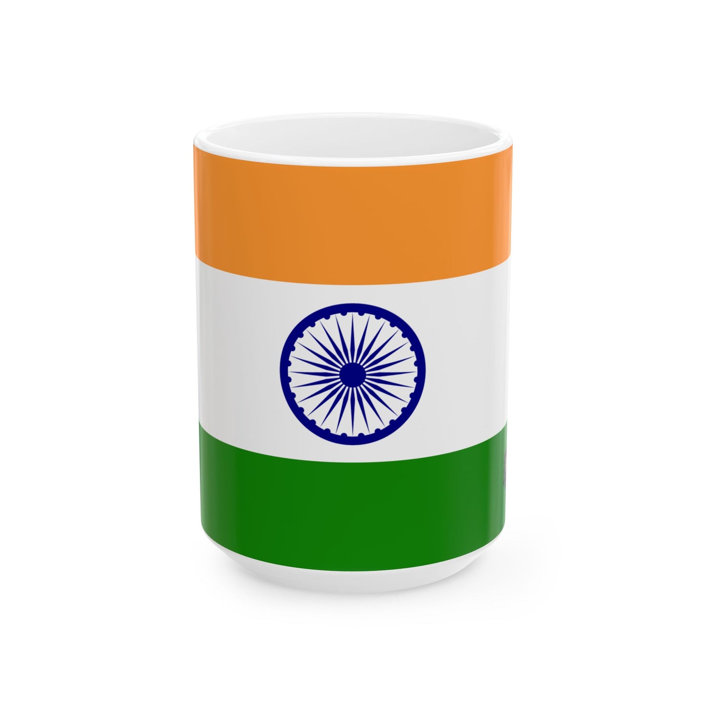 India Flag Coffee Tea Mug 11oz 15oz | Rep Ya Flag Ceramic Mug