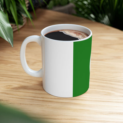 Pakistan Flag Coffee Tea Mug 11oz 15oz | Rep Ya Flag Ceramic Mug