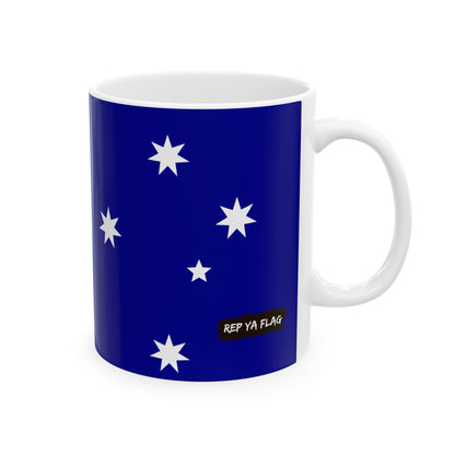 Australia Flag Coffee Mug | Australian Pride Ceramic Tea Mug