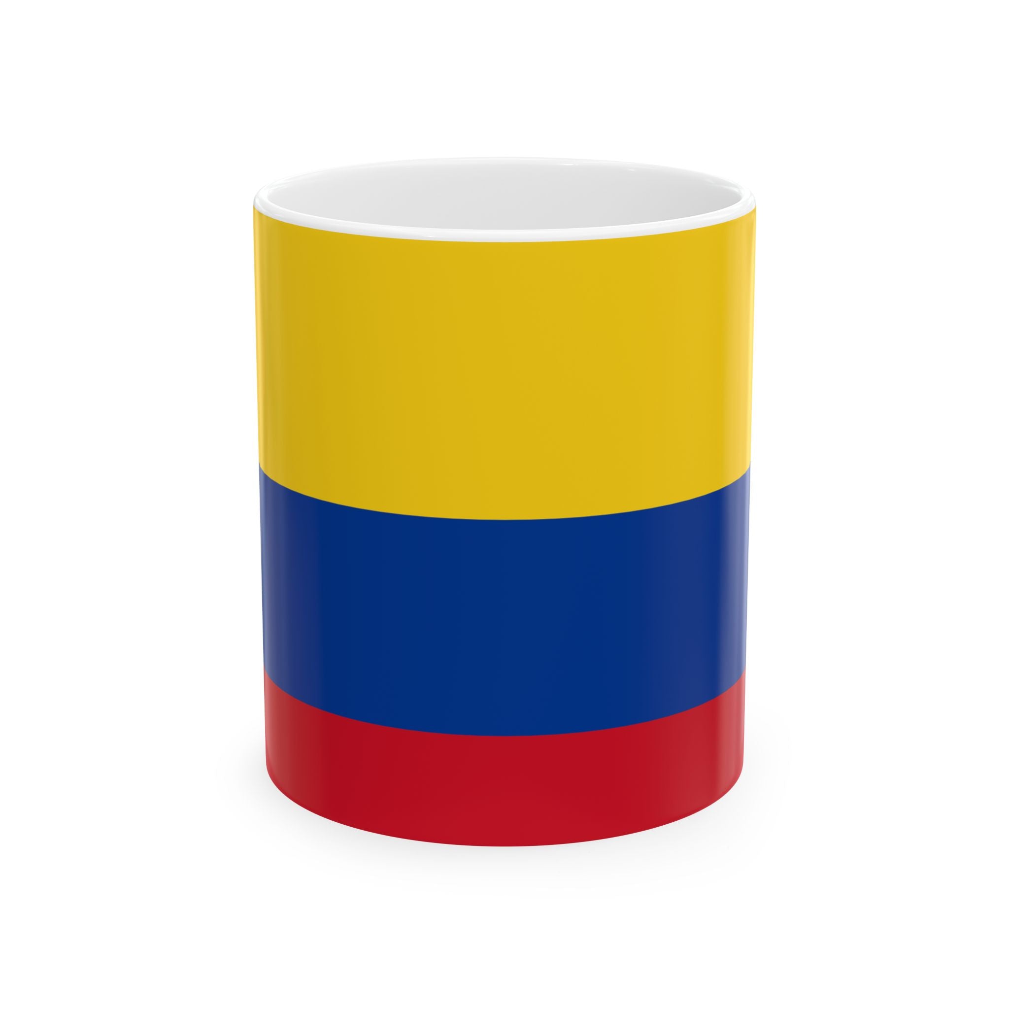 Colombia Flag Coffee Tea Mug 11oz 15oz | Colombian Heritage Mug | Rep Ya Flag
