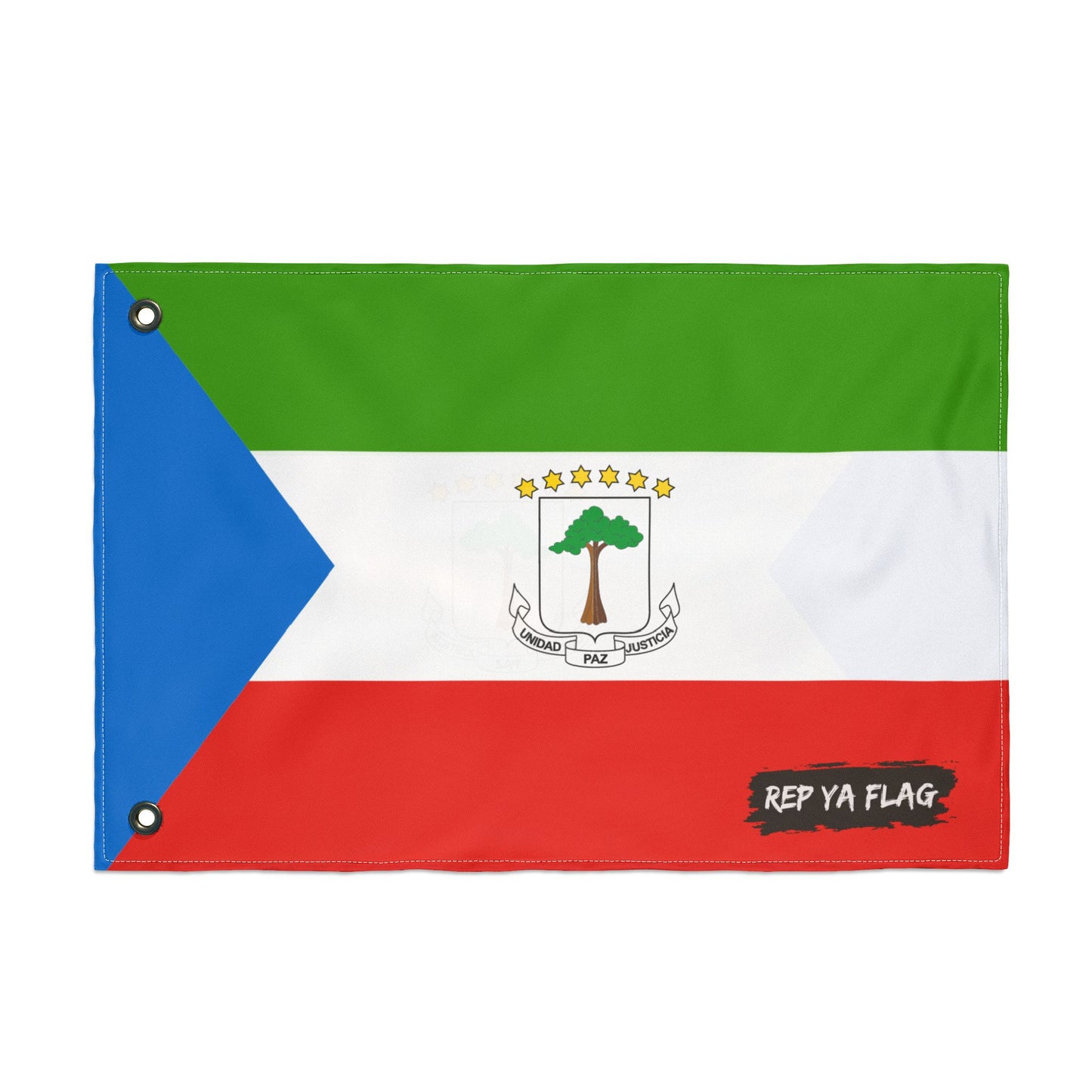 Equatorial Guinea Flag Garden Banner | Double Sided Outdoor Flag | Rep Ya Flag