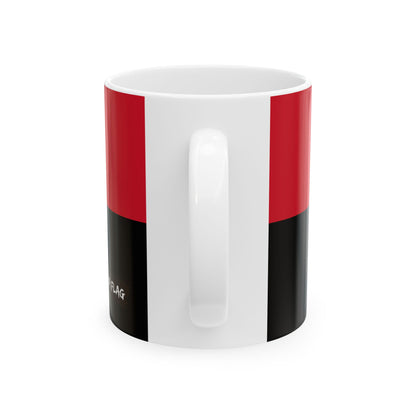 Angola Flag Coffee Mug | Angolan Pride Ceramic Tea Mug 11oz & 15oz | Rep Ya Flag