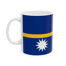 Nauru Flag Coffee Tea Mug 11oz 15oz | Rep Ya Flag Ceramic Mug