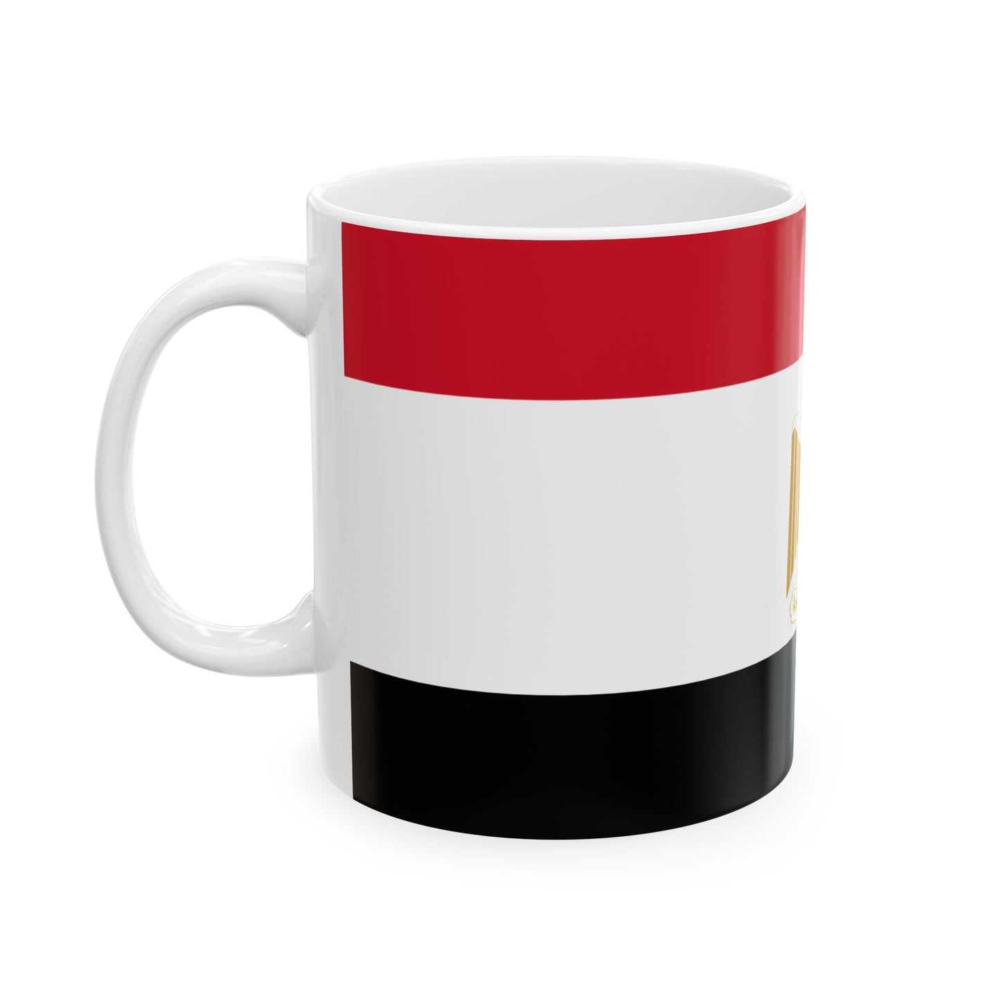 Egypt Flag Coffee Tea Mug 11oz 15oz | Rep Ya Flag Ceramic Mug