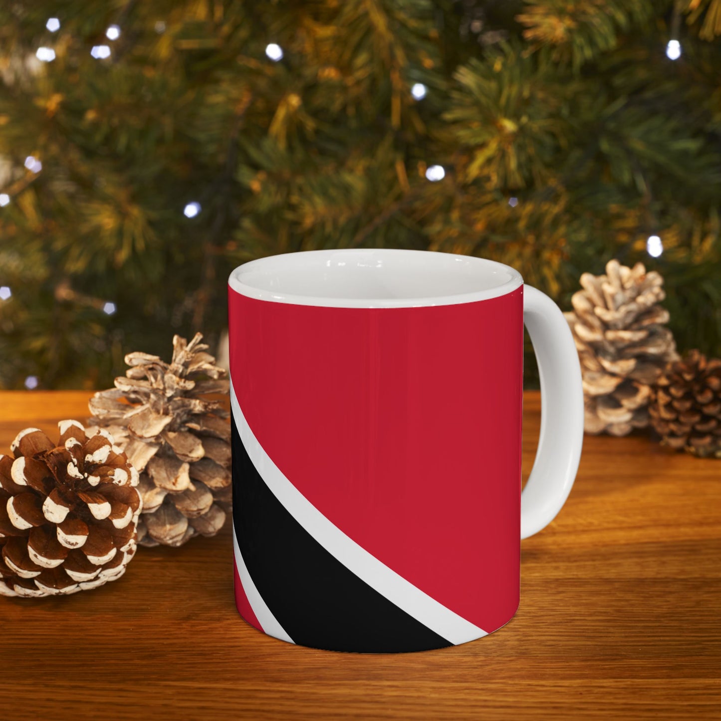 Trinidad and Tobago Flag Coffee Tea Mug 11oz 15oz | Rep Ya Flag Ceramic Mug