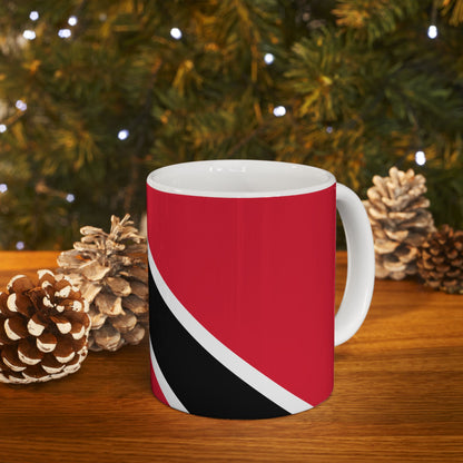 Trinidad and Tobago Flag Coffee Tea Mug 11oz 15oz | Rep Ya Flag Ceramic Mug