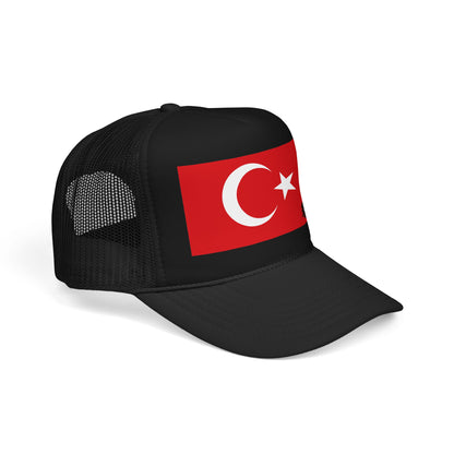 Turkey Flag Foam Trucker Hat | Rep Ya Flag design