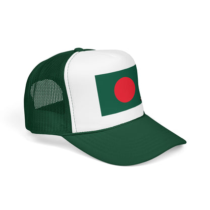 Bangladesh Flag Foam Trucker Hat | Bangladeshi Pride Snapback Cap | Rep Ya Flag