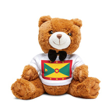 Grenada Flag Teddy Bear | Grenadian Heritage Plush Gift | Rep Ya Flag