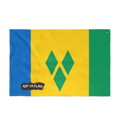 Saint Vincent and the Grenadines Flag Garden Banner | Double Sided Outdoor Flag | Rep Ya Flag