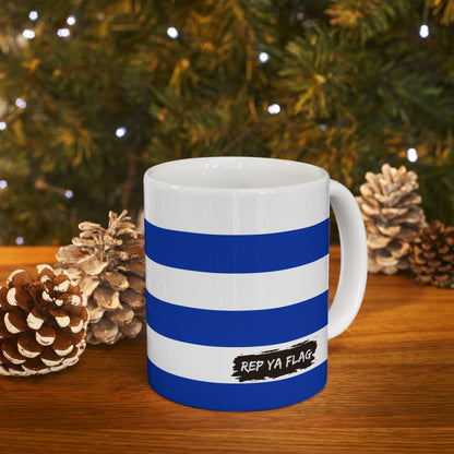 Uruguay Flag Coffee Tea Mug 11oz 15oz | Rep Ya Flag Ceramic Mug