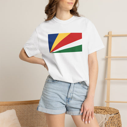 Seychelles Flag T Shirt | Seychellois Heritage Shirt S–4XL | Rep Ya Flag
