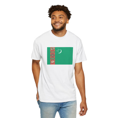 Turkmenistan Flag T Shirt | Turkmen Heritage Shirt S–4XL | Rep Ya Flag