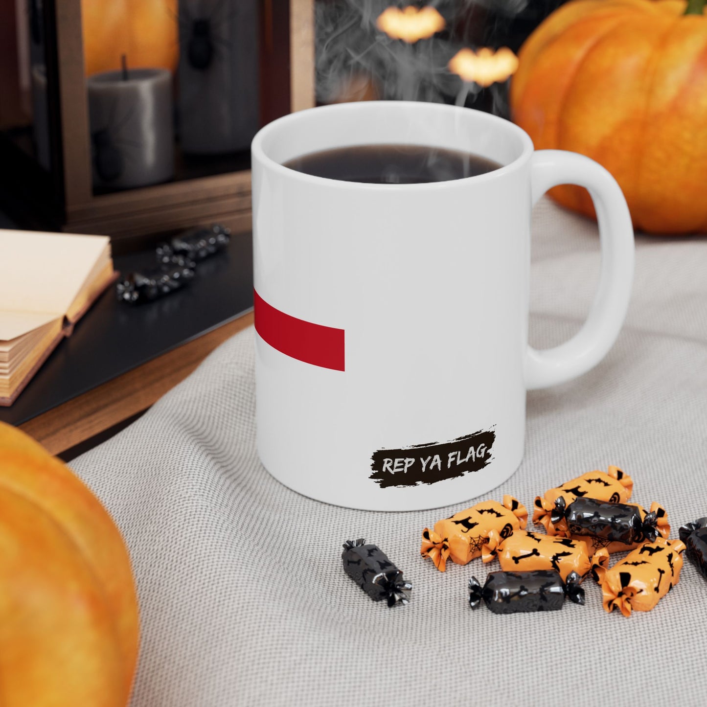 England Flag Coffee Tea Mug 11oz 15oz | Rep Ya Flag Ceramic Mug