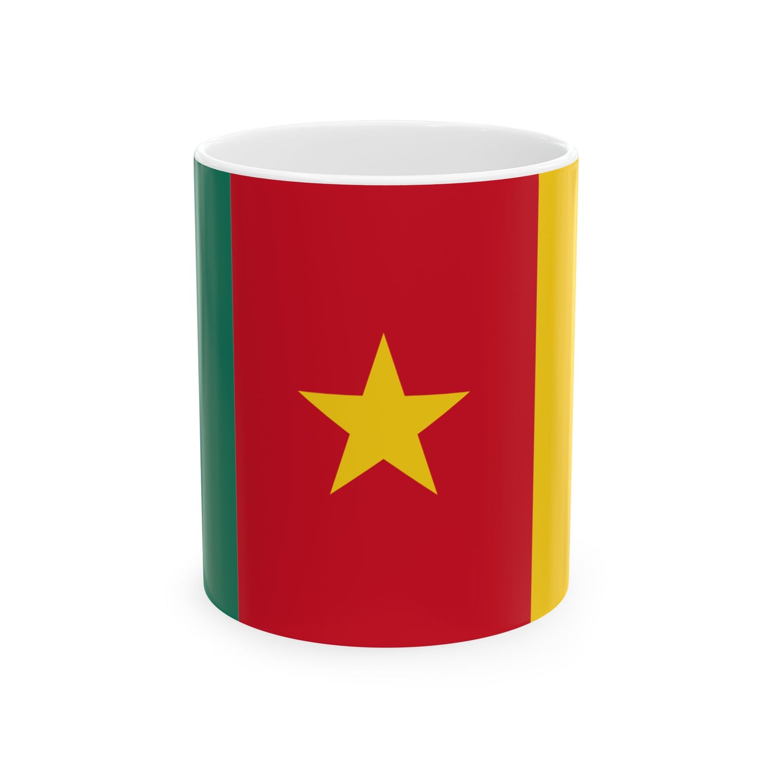 Cameroon Flag Coffee Tea Mug 11oz 15oz | Cameroonian Heritage Mug | Rep Ya Flag