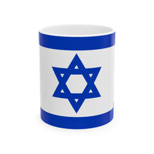 Israel Flag Coffee Tea Mug 11oz 15oz | Rep Ya Flag Ceramic Mug