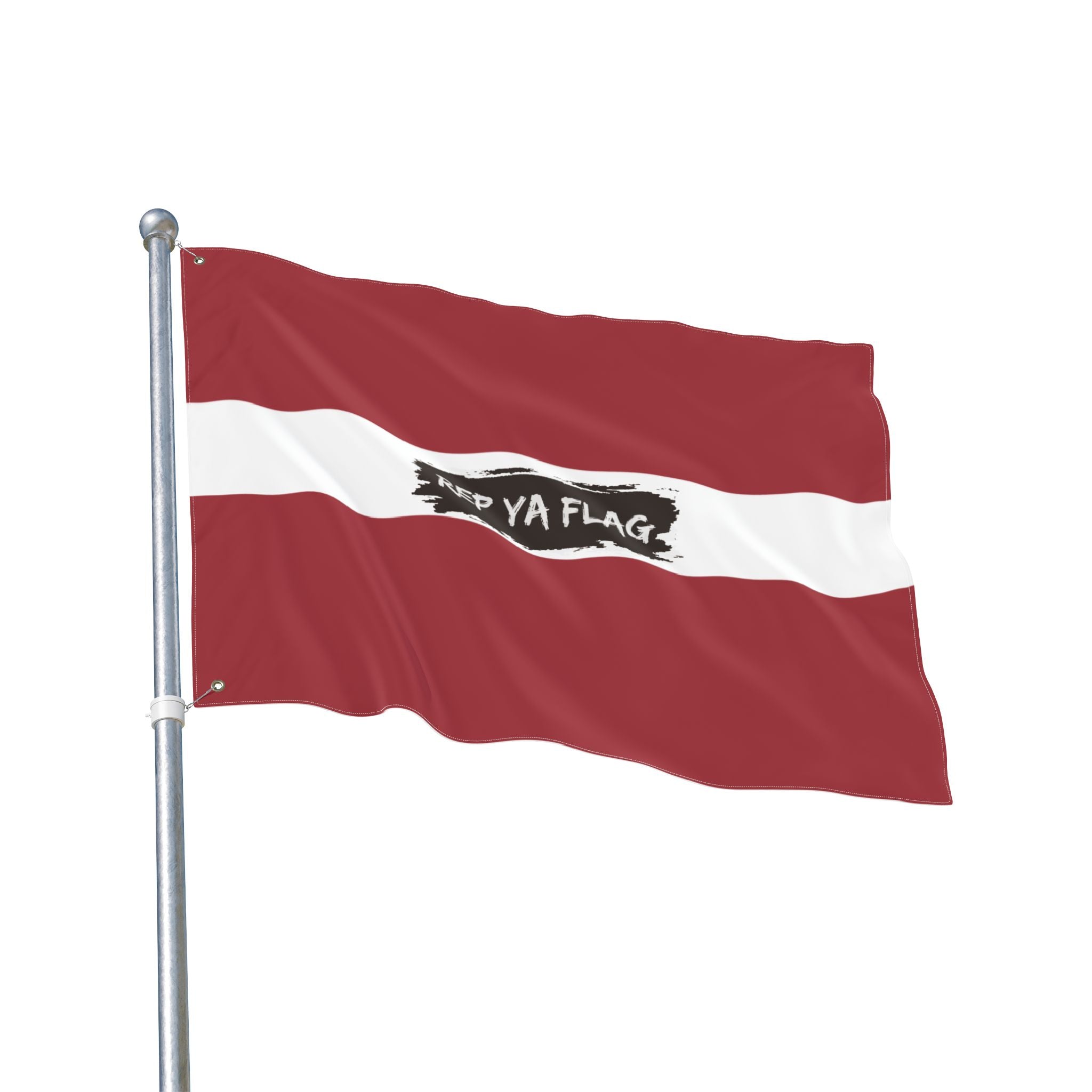 Latvia Flag Garden Banner | Double Sided Outdoor Flag | Rep Ya Flag
