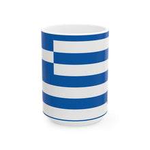 Greece Flag Coffee Tea Mug 11oz 15oz | Rep Ya Flag Ceramic Mug