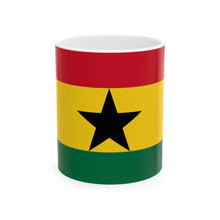 Ghana Flag Coffee Tea Mug 11oz 15oz | Rep Ya Flag Ceramic Mug
