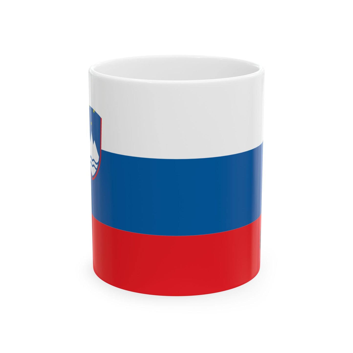 Slovenia Flag Coffee Mug 11oz & 15oz | Slovenian Heritage Ceramic Coffee Tea Mug | Rep Ya Flag