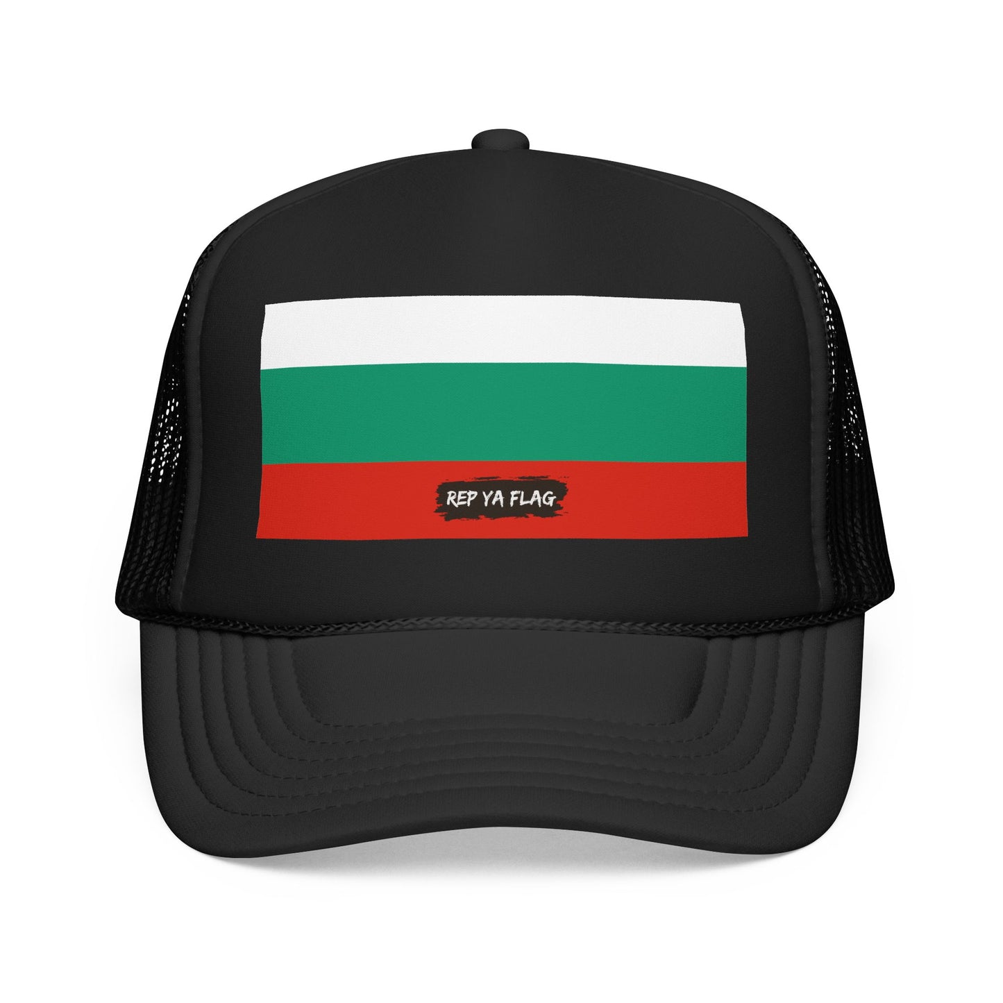 Bulgaria Flag Foam Trucker Hat | Bulgarian Pride Snapback Cap | Rep Ya Flag