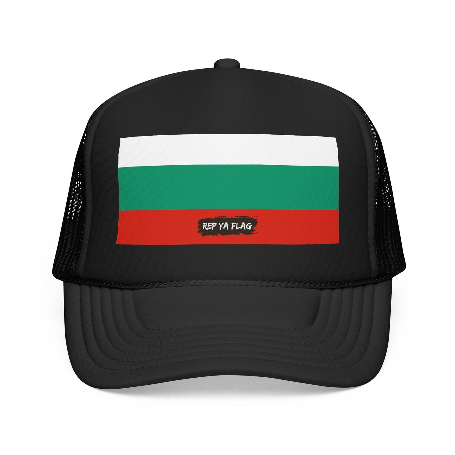 Bulgaria Flag Foam Trucker Hat | Bulgarian Pride Snapback Cap | Rep Ya Flag