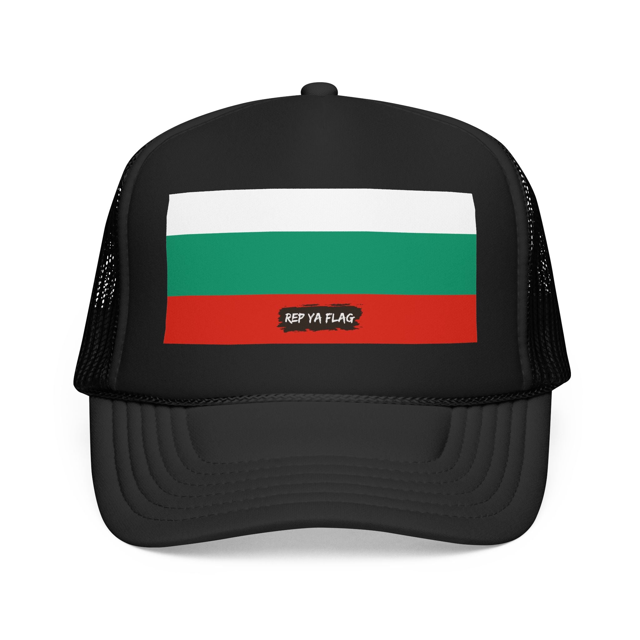 Bulgaria Flag Foam Trucker Hat | Bulgarian Pride Snapback Cap | Rep Ya Flag