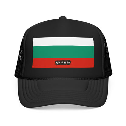 Bulgaria Flag Foam Trucker Hat | Bulgarian Pride Snapback Cap | Rep Ya Flag