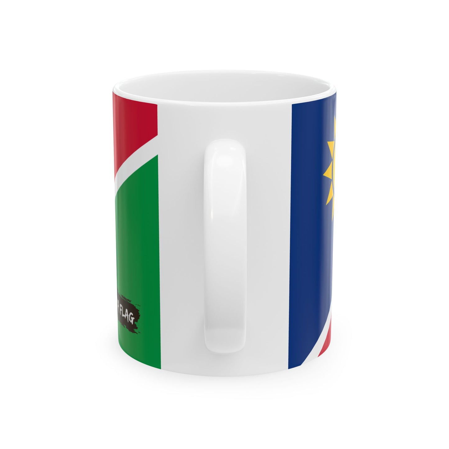 Namibia Flag Coffee Tea Mug 11oz 15oz | Rep Ya Flag Ceramic Mug