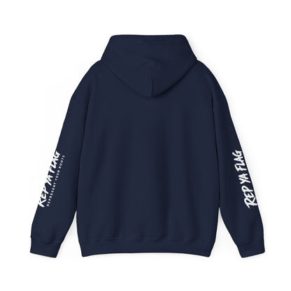 Afghanistan Flag Rose Hoodie — Vintage Afghan Pride Pullover