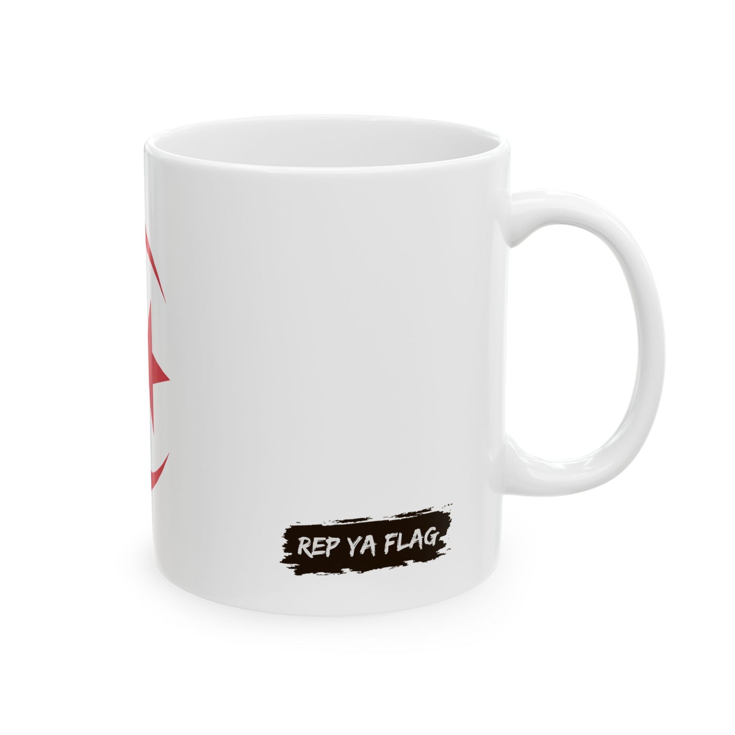 Algeria Flag Coffee Mug | Algerian Pride Ceramic Tea Mug 11oz & 15oz | Rep Ya Flag