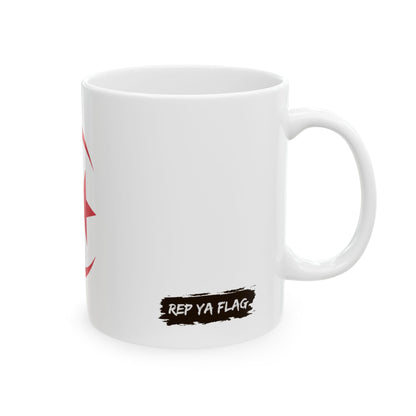 Algeria Flag Coffee Mug | Algerian Pride Ceramic Tea Mug 11oz & 15oz | Rep Ya Flag