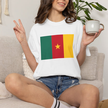 Cameroon Flag T Shirt | Cameroonian Heritage Shirt S-4XL | Rep Ya Flag