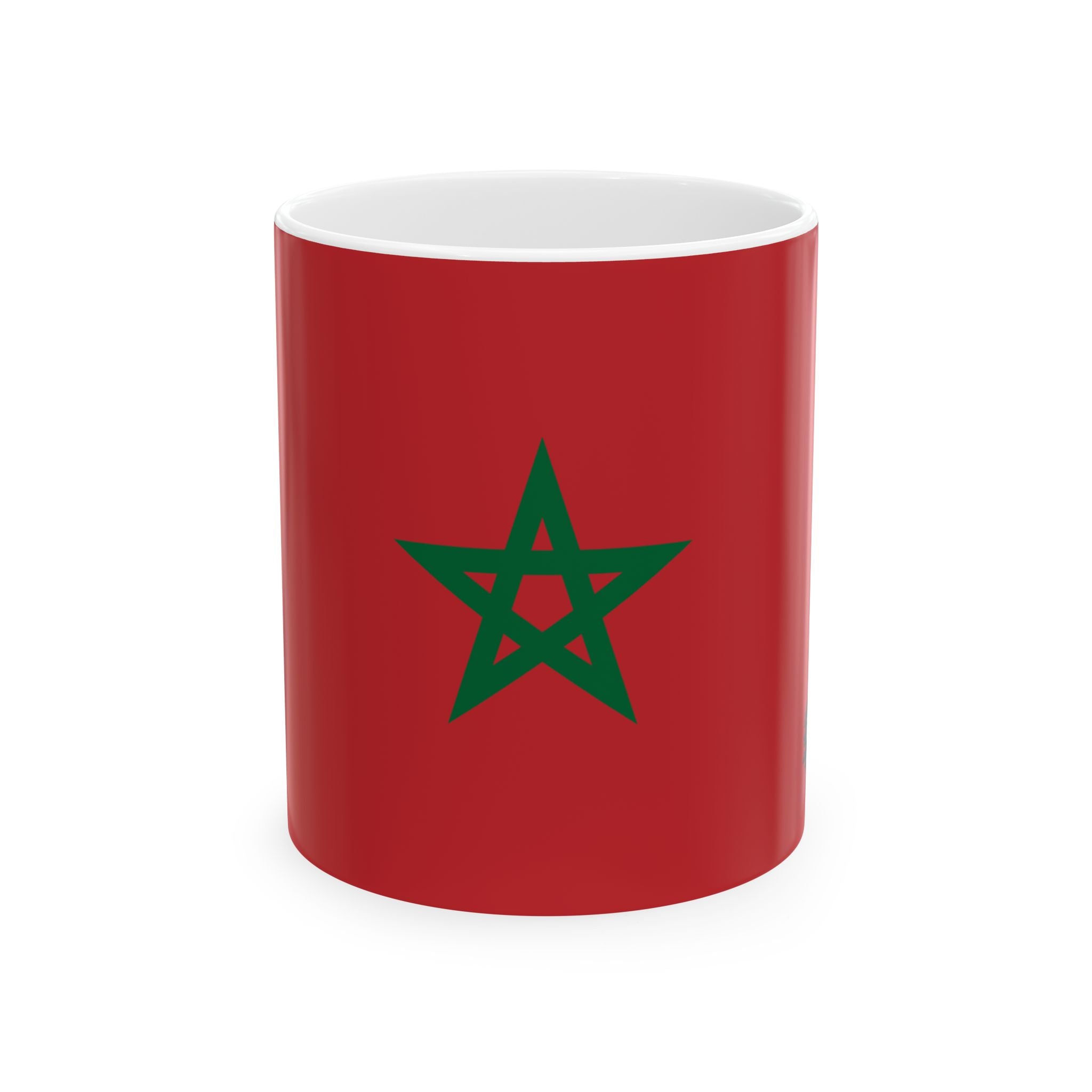 Morocco Flag Coffee Tea Mug 11oz 15oz | Rep Ya Flag Ceramic Mug