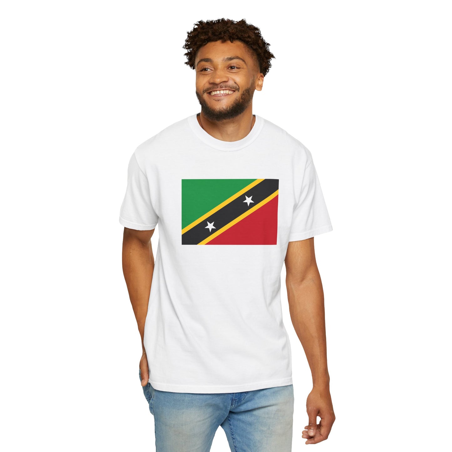Saint Kitts and Nevis Flag T Shirt | Kittitian & Nevisian Heritage Shirt S–4XL | Rep Ya Flag
