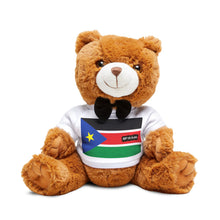 South Sudan Flag Teddy Bear | South Sudan Heritage Plush Keepsake | Rep Ya Flag