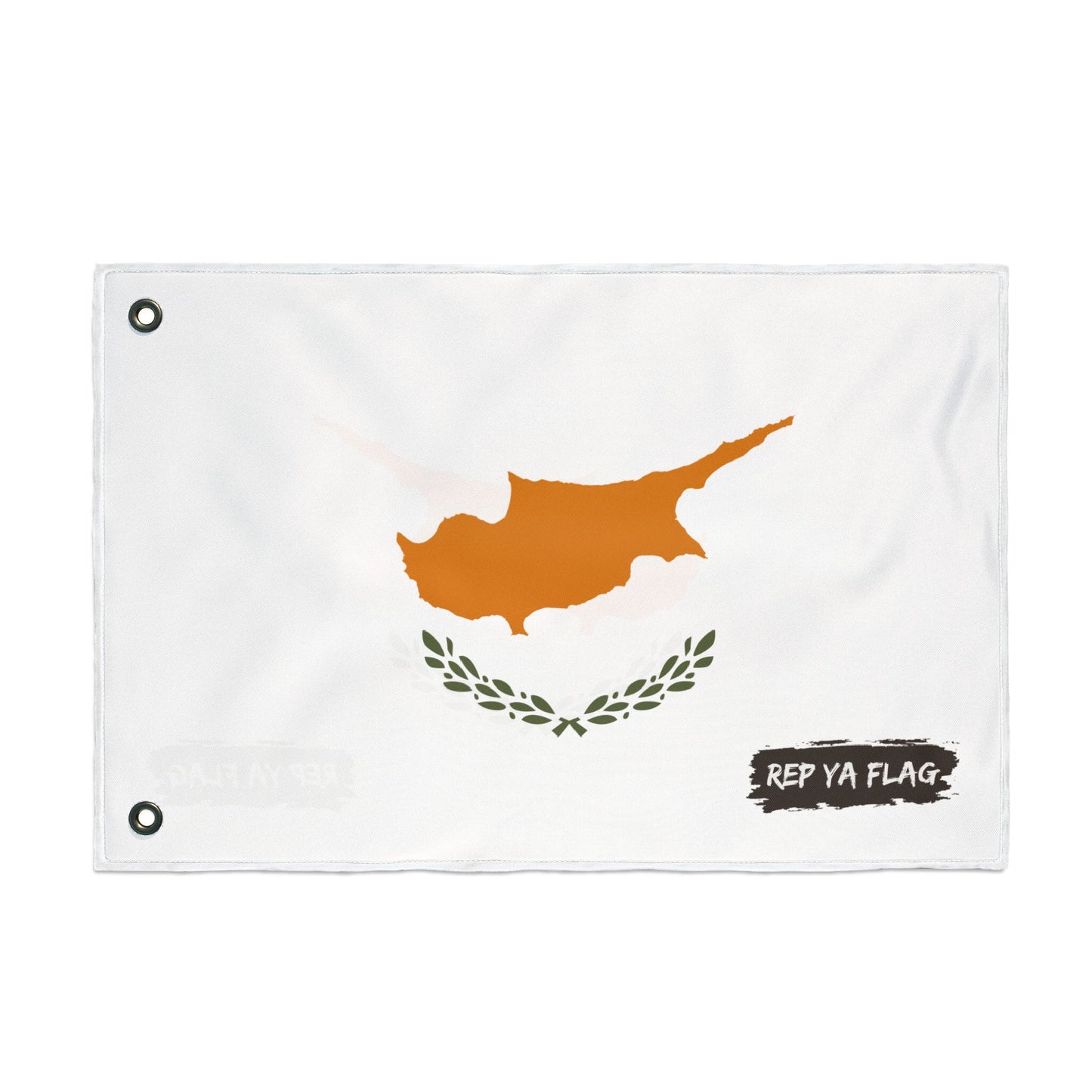 Cyprus Flag Garden Banner | Double Sided Outdoor Flag | Rep Ya Flag