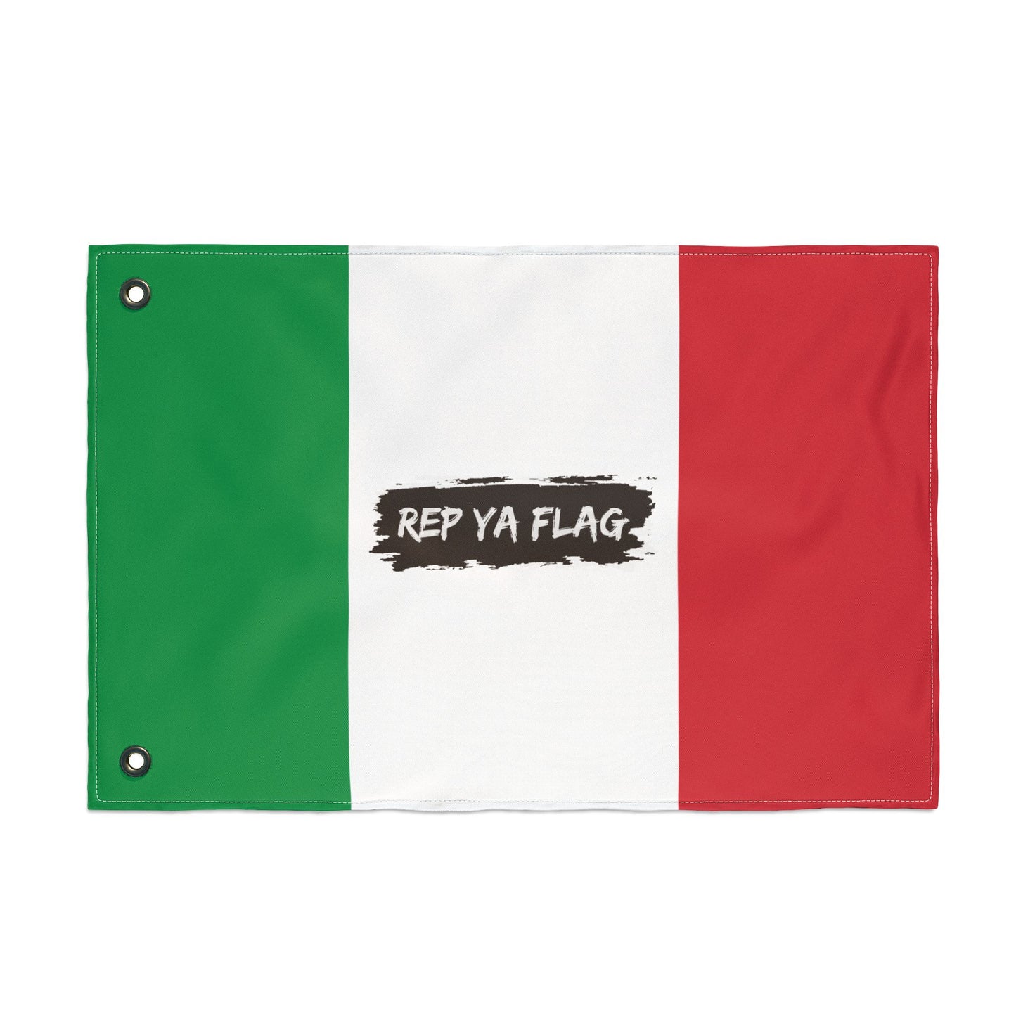 Italy Flag Garden Banner | Double Sided Outdoor Flag | Rep Ya Flag