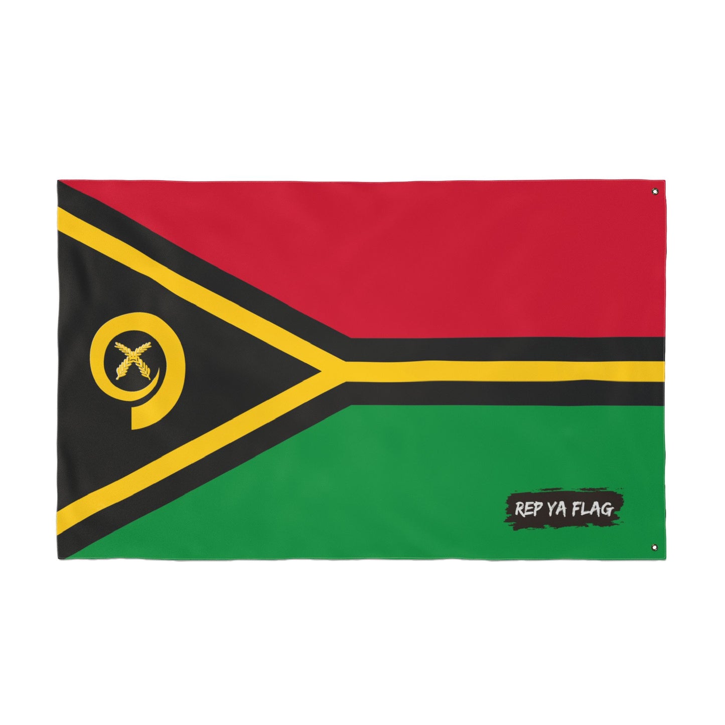Vanuatu Flag Double Sided Flag, Outdoor Garden Banner | Country Flag