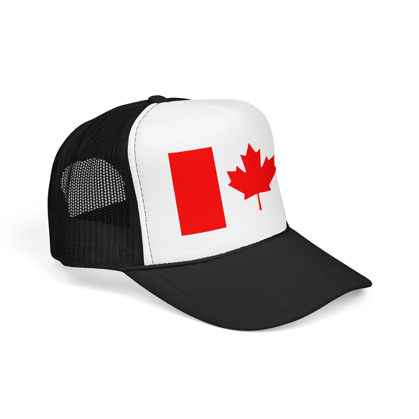 Canada Flag Foam Trucker Hat | Canadian Pride Snapback Cap | Rep Ya Flag