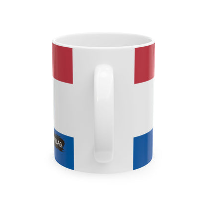 Paraguay Flag Coffee Tea Mug 11oz 15oz | Rep Ya Flag Ceramic Mug