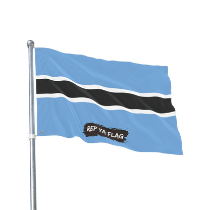 Botswana Flag Garden Banner | Double Sided Outdoor Flag | Rep Ya Flag