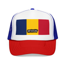 Chad Flag Foam Trucker Hat | Chadian Pride Snapback Cap | Rep Ya Flag