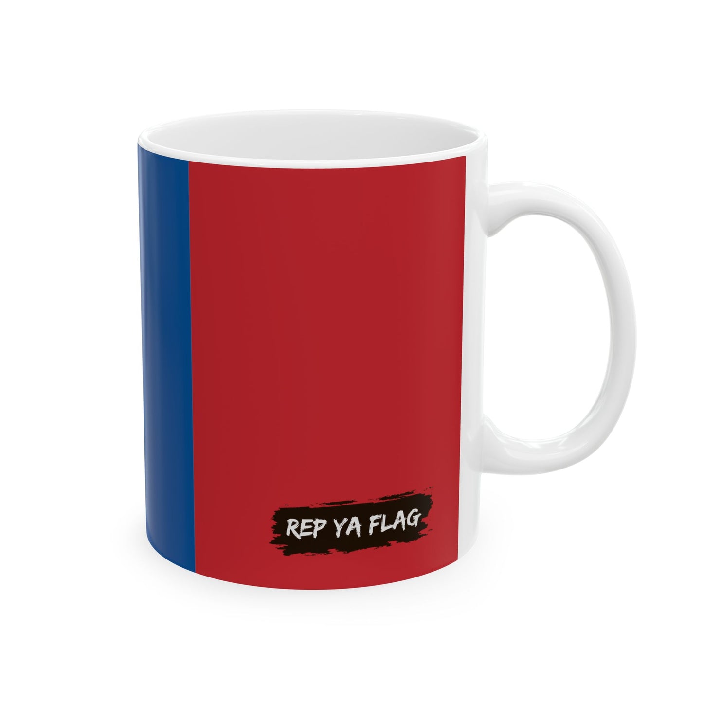 Mongolia Flag Coffee Tea Mug 11oz 15oz | Rep Ya Flag Ceramic Mug